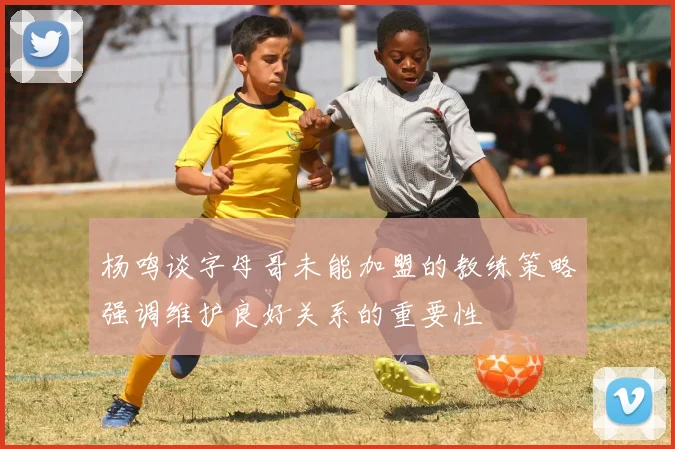 杨鸣谈字母哥未能加盟的教练策略强调维护良好关系的重要性